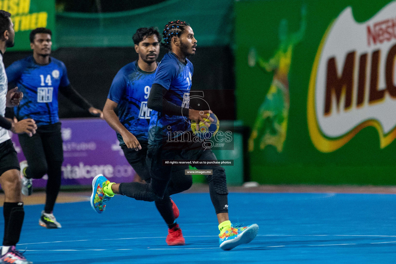 Day 6 of 6th MILO Handball Maldives Championship 2023, held in Handball ground, Male', Maldives on Thursday, 25th May 2023 Photos: Shuu Abdul Sattar/ Images.mv