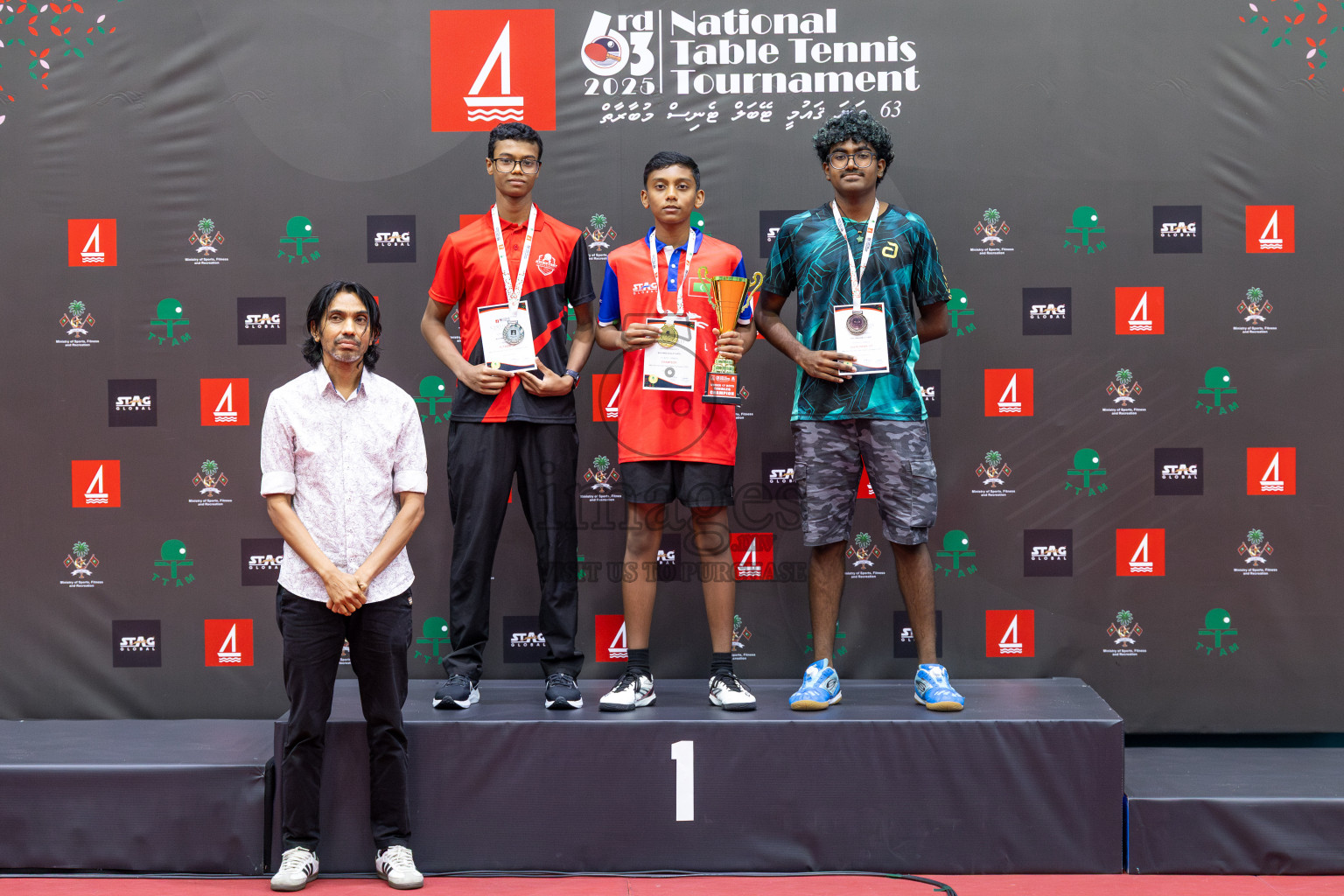 Day 6 of BML 63rd National Table Tennis Tournament 2025 was held on Saturday, 30th August 2025 in Male' TT Hall, Male', Maldives.
Photos: Ismail Thoriq / images.mv