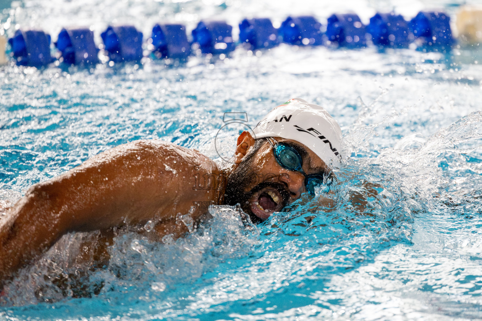 Day 4 of National Swimming Competition 2024 held in Hulhumale', Maldives on Monday, 16th December 2024. 
Photos: Hassan Simah / images.mv