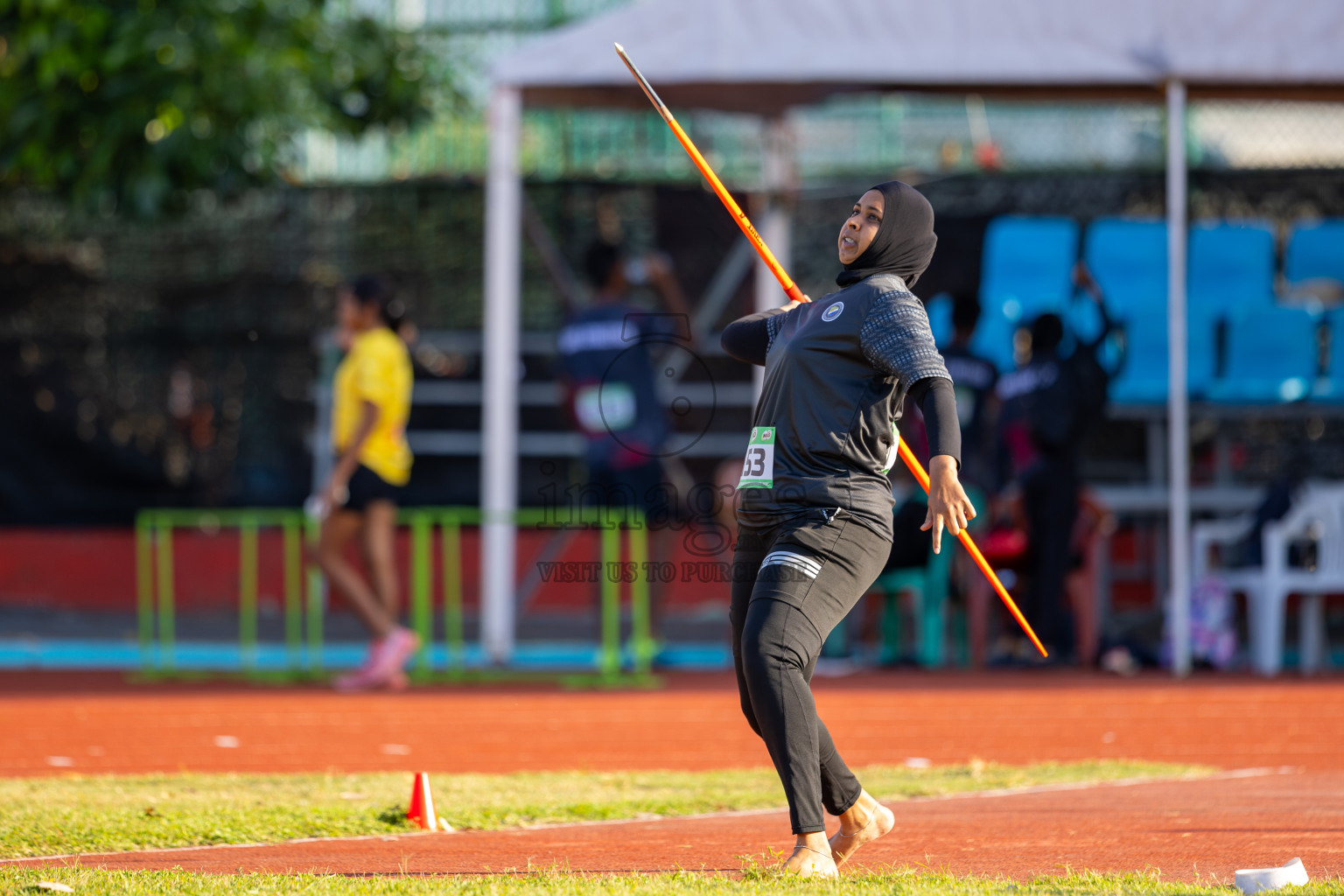 Day 3 of 12th Milo Association Championships was held in Ekuveni Track at Male', Maldives on Saturday, 26th April 2025. Photos: Ismail Thoriq / images.mv