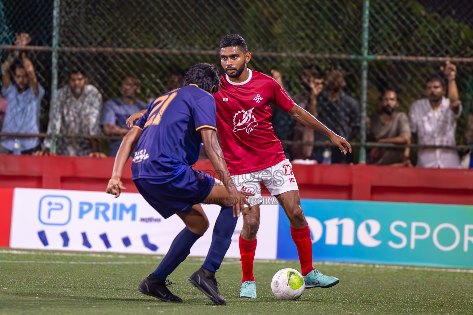 Lh Kurendhoo vs K Kaashidhoo on Day 36 of Golden Futsal Challenge 2024 was held on Wednesday, 21st February 2024, in Hulhumale', Maldives
Photos: Ismail Thoriq, / images.mv