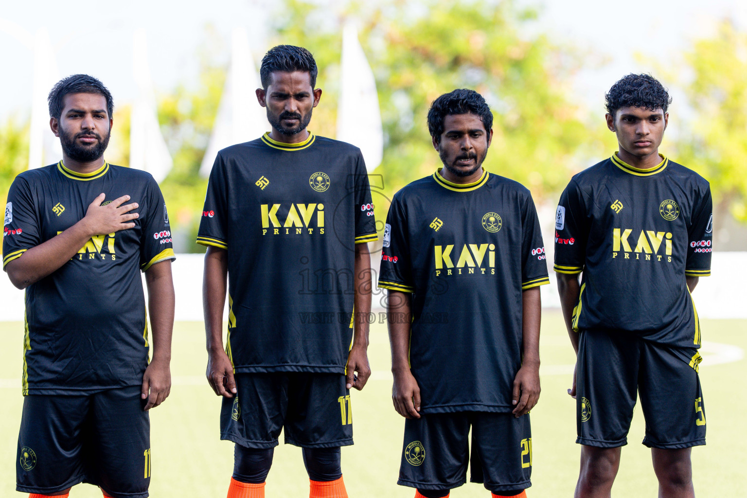 Velaa Sports Club vs Team Middle East in Day 3 of Eydhafushi Cup 2025 held in Eydhafushi Football Stadium at B. Eydhafushi, Maldives on Sunday, 7th September 2025. Photos: Arif Rasheed / images.mv