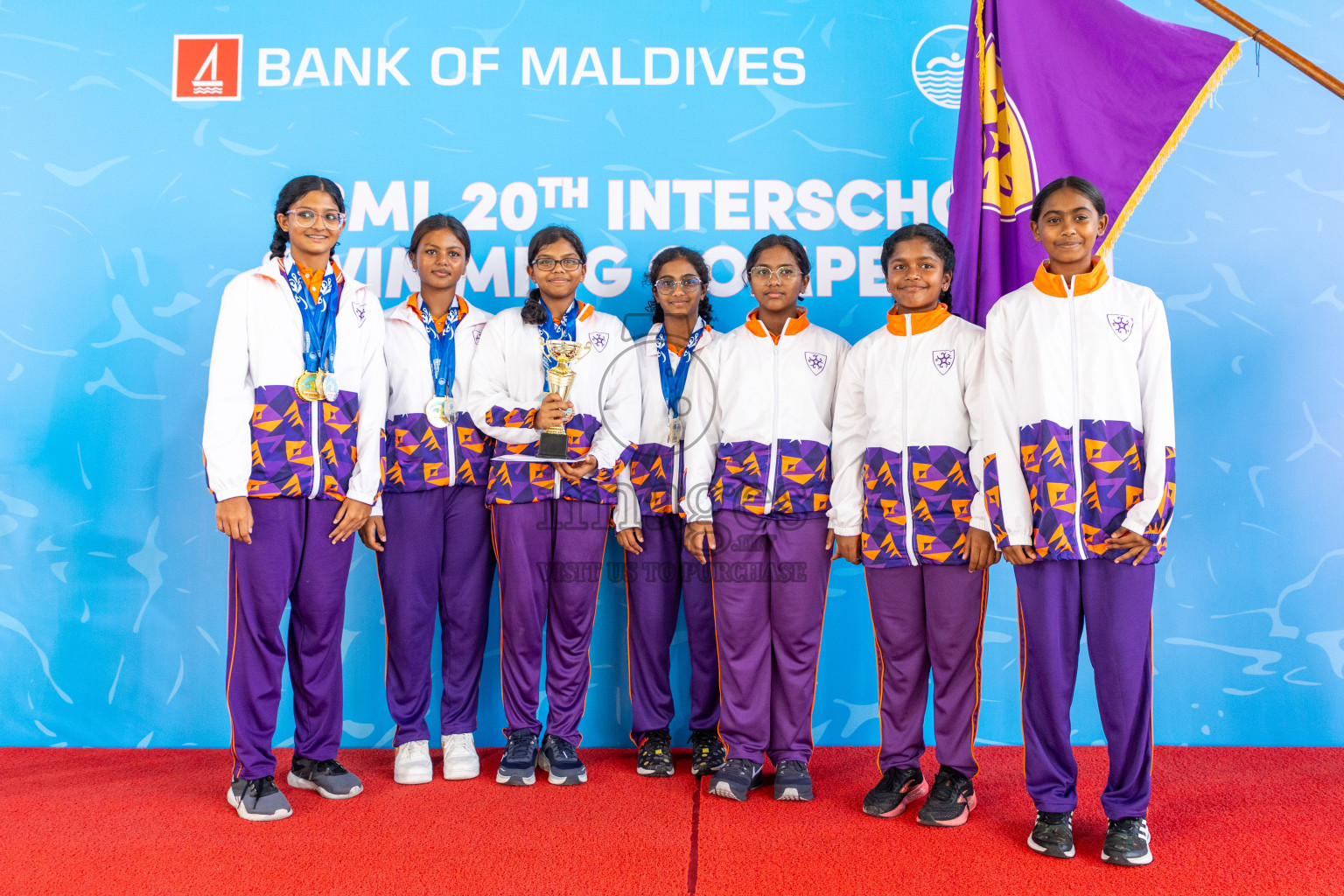 Closing ceremony of BML 20th Inter-School Swimming Competition was held in Hulhumale' Swimming Complex on Saturday, 19th October 2024. 
Photos: Ismail Thoriq