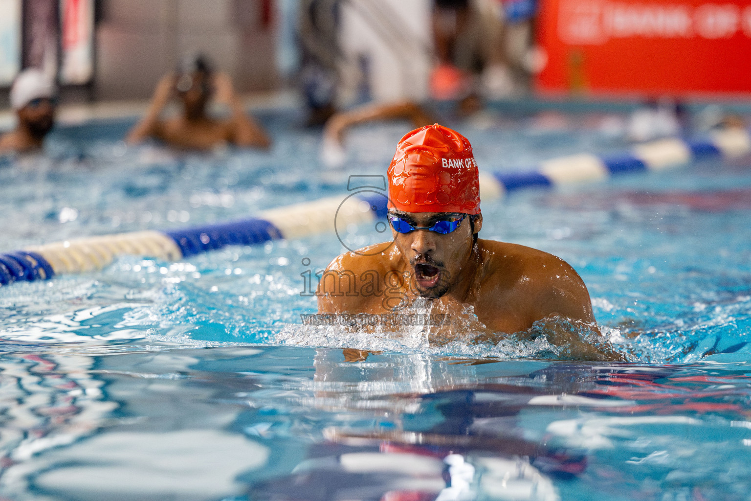 Day 4 of National Swimming Competition 2024 held in Hulhumale', Maldives on Monday, 16th December 2024. 
Photos: Hassan Simah / images.mv