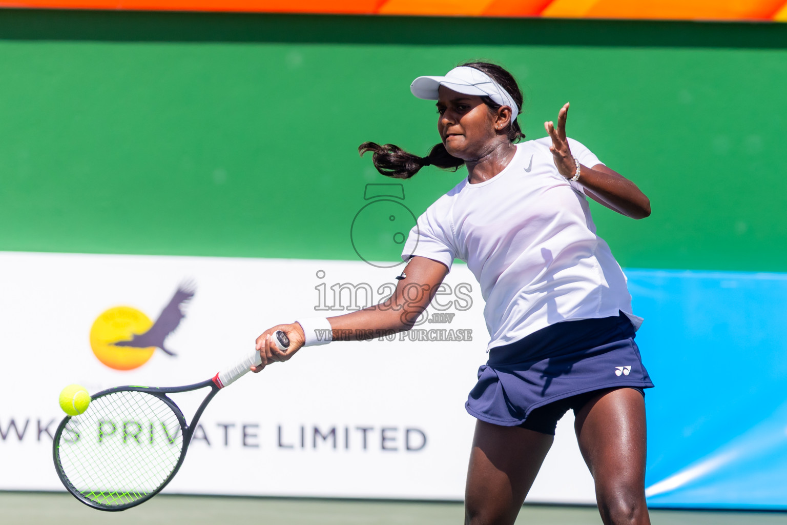 Day 8 of ATF Maldives Junior Open Tennis was held in Male' Tennis Court, Male', Maldives on Thursday, 19th December 2024. Photos: Nausham Waheed/ images.mv