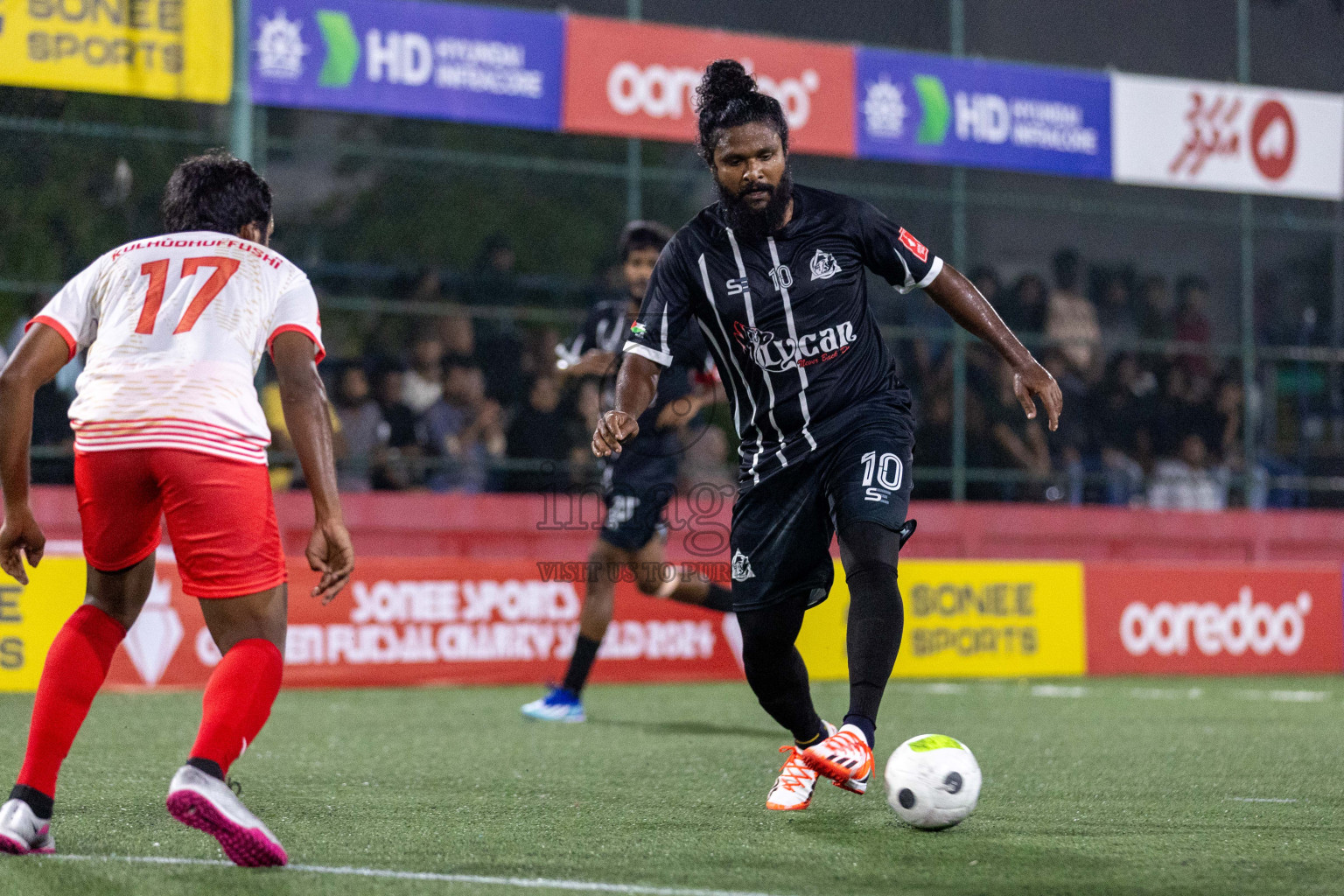 HDh Kulhudhuffushi vs HDh Nolhivaranfaru in Golden Futsal Challenge 2024 was held on Tuesday, 16th January 2024, in Hulhumale', Maldives Photos: Ismail Thoriq / images.mv