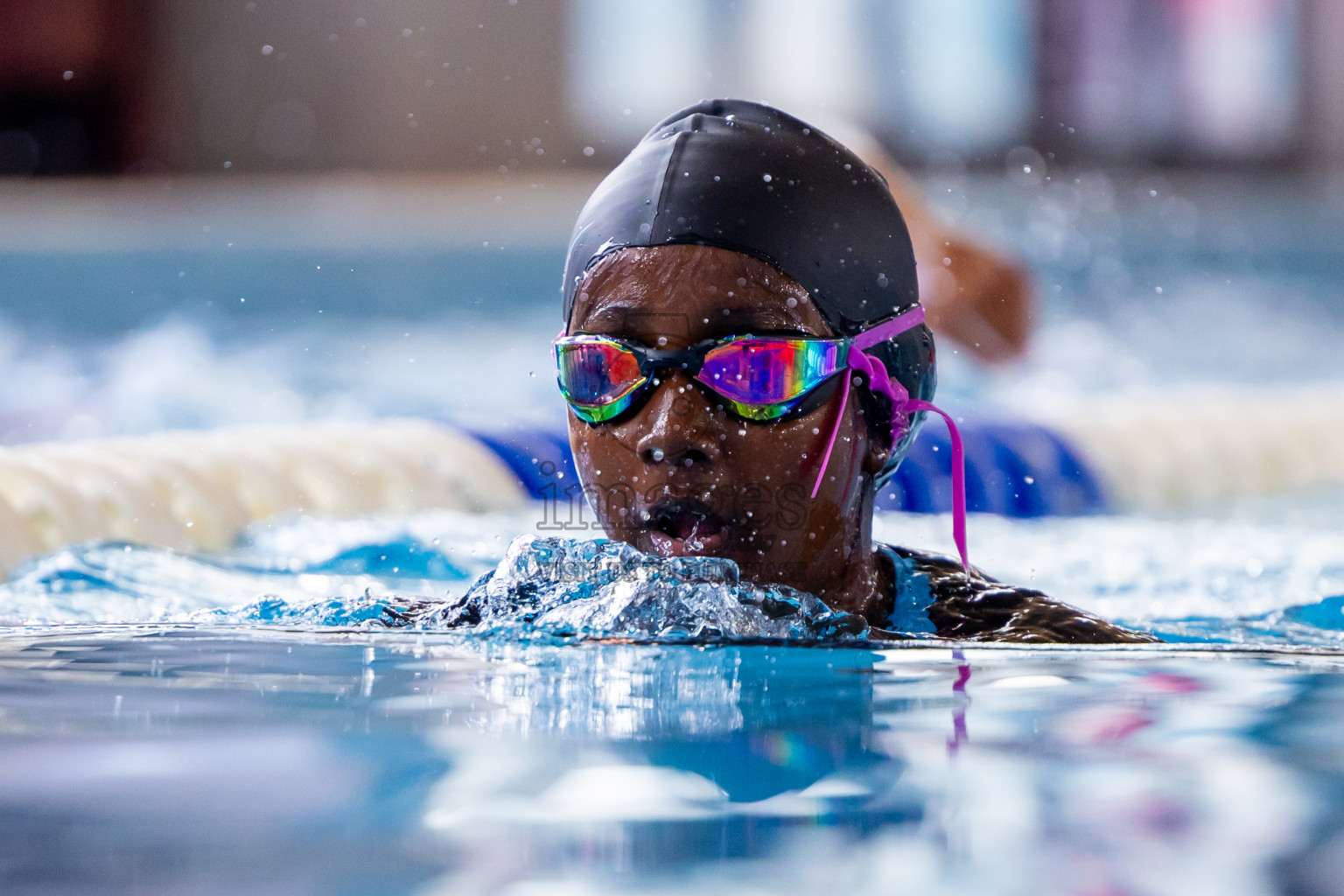 Day 2 of 20th Inter-school Swimming Competition 2024 held in Hulhumale', Maldives on Sunday, 13th October 2024. Photos: Nausham Waheed / images.mv