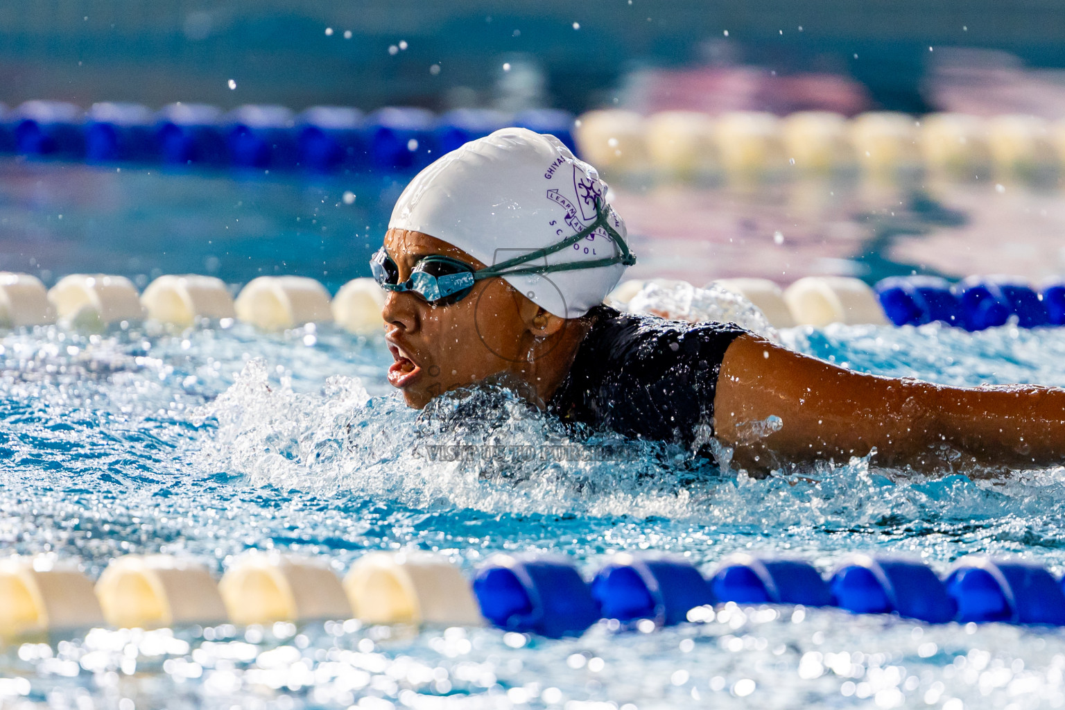 Day 5 of 20th Inter-school Swimming Competition 2024 held in Hulhumale', Maldives on Wednesday, 16th October 2024. Photos: Nausham Waheed / images.mv