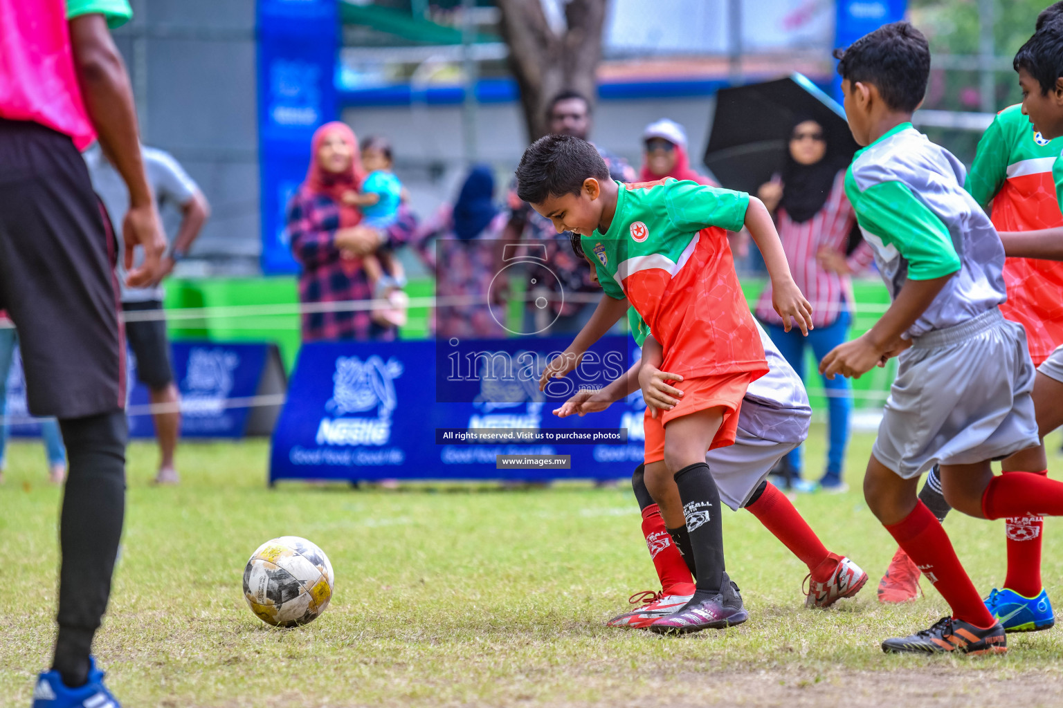 Day 3 of Milo Kids Football Fiesta 2022 was held in Male', Maldives on 21st October 2022. Photos: Nausham Waheed/ images.mv