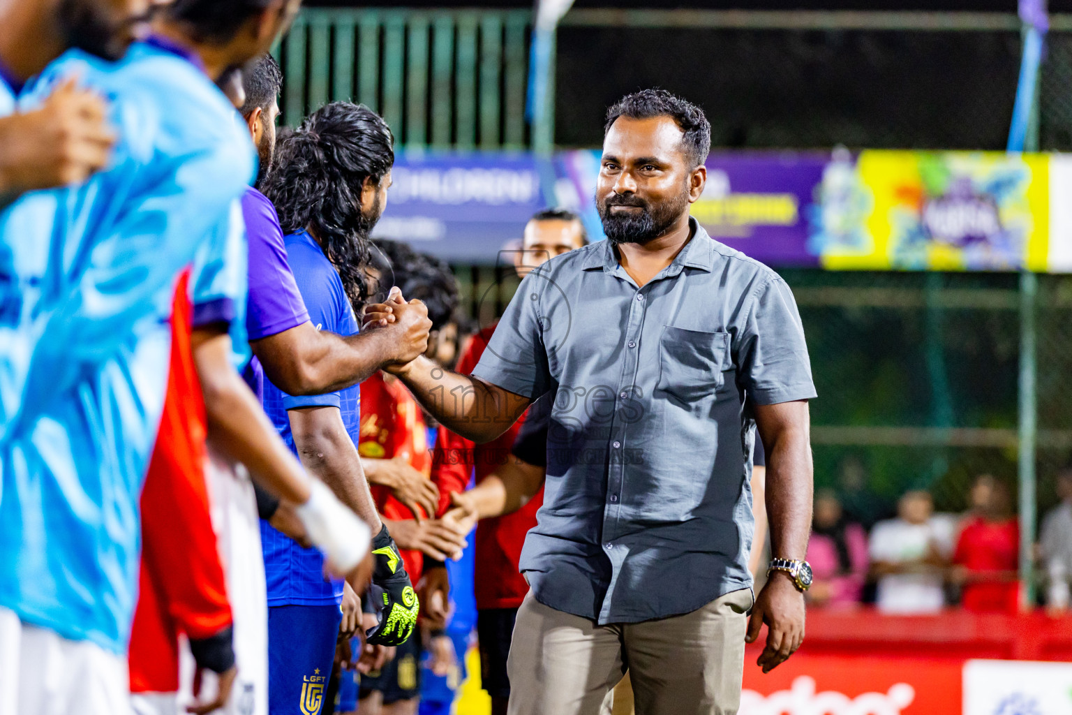 L Gan vs L Maamendhoo in Day 24 of Golden Futsal Challenge 2024 was held on Wednesday  , 7th February 2024 in Hulhumale', Maldives Photos: Nausham Waheed / images.mv