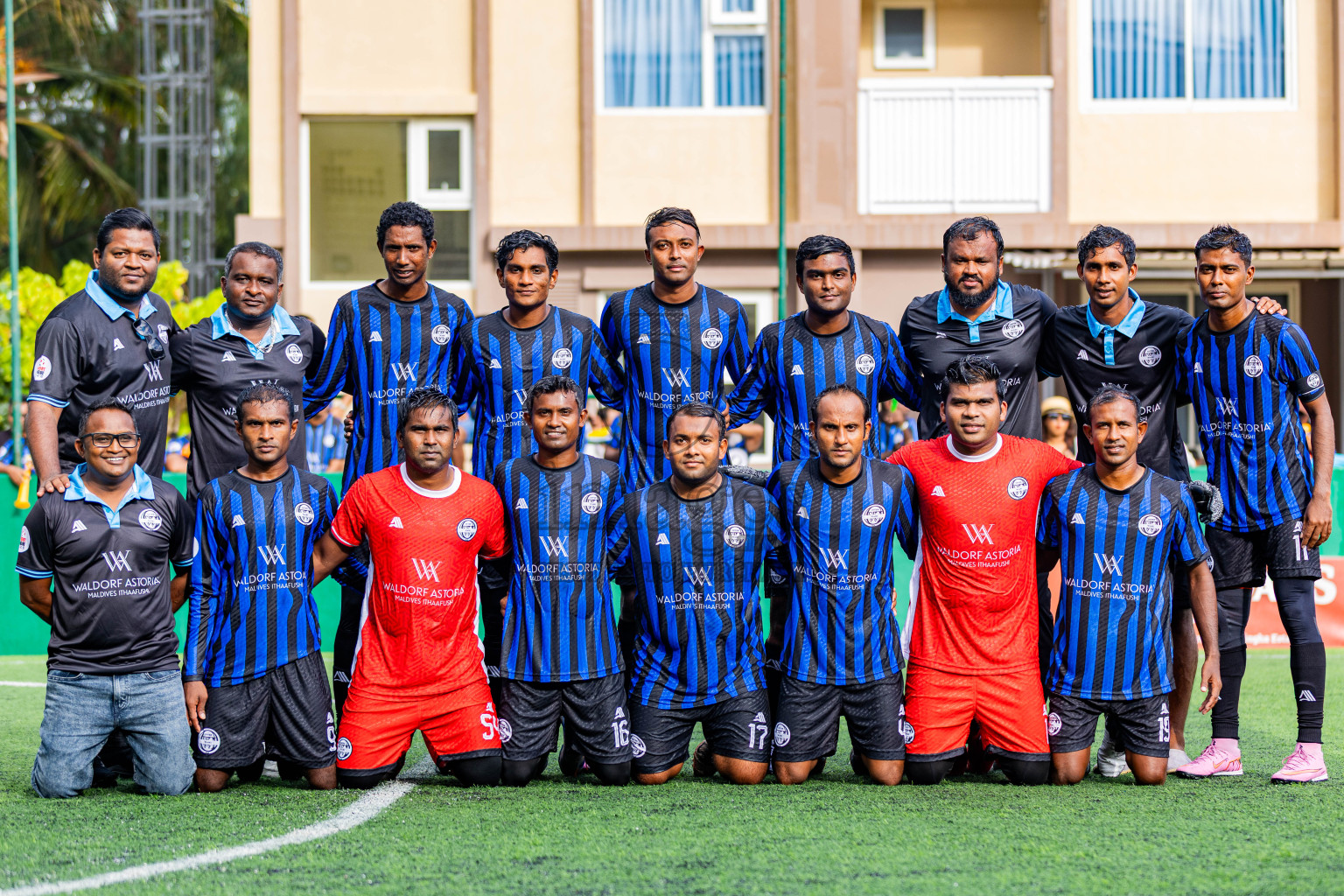 Waldorf Astoria vs Saii Lagoon in Resort League 2025 (South Male Zone) day 2 was held on Monday, 29th September 2025 in Crossroads's Maldives, Photos: Areef Adam / images.mv
