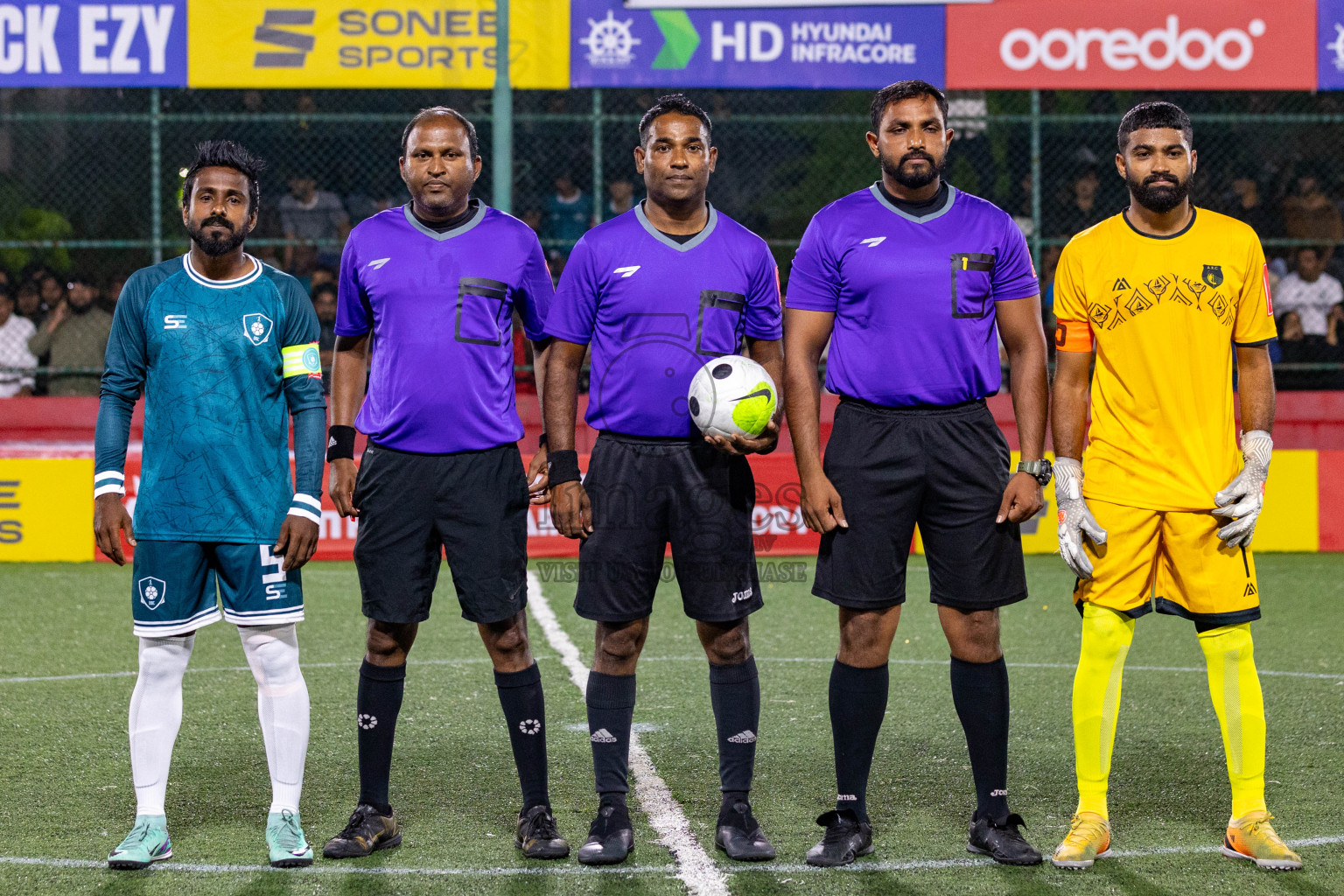 R Dhuvaafaru vs R Alifushi in Golden Futsal Challenge 2024 was held on Tuesday, 16th January 2024, in Hulhumale', Maldives
Photos: Ismail Thoriq / images.mv