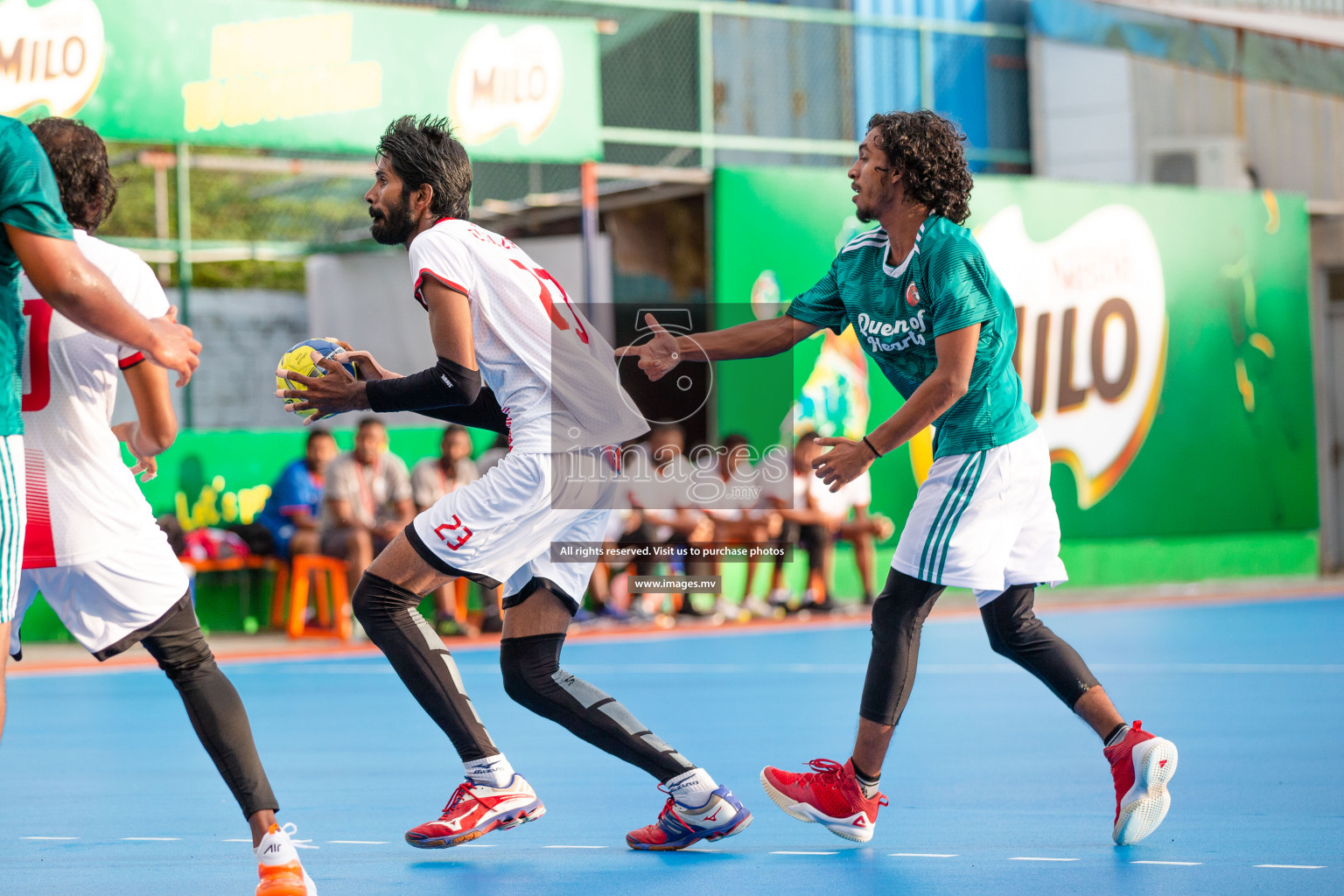 Milo 8th National Handball Tournament Day3, 17th December 2021, at Handball Ground, Male', Maldives. Photos by Shuu Abdul Sattar