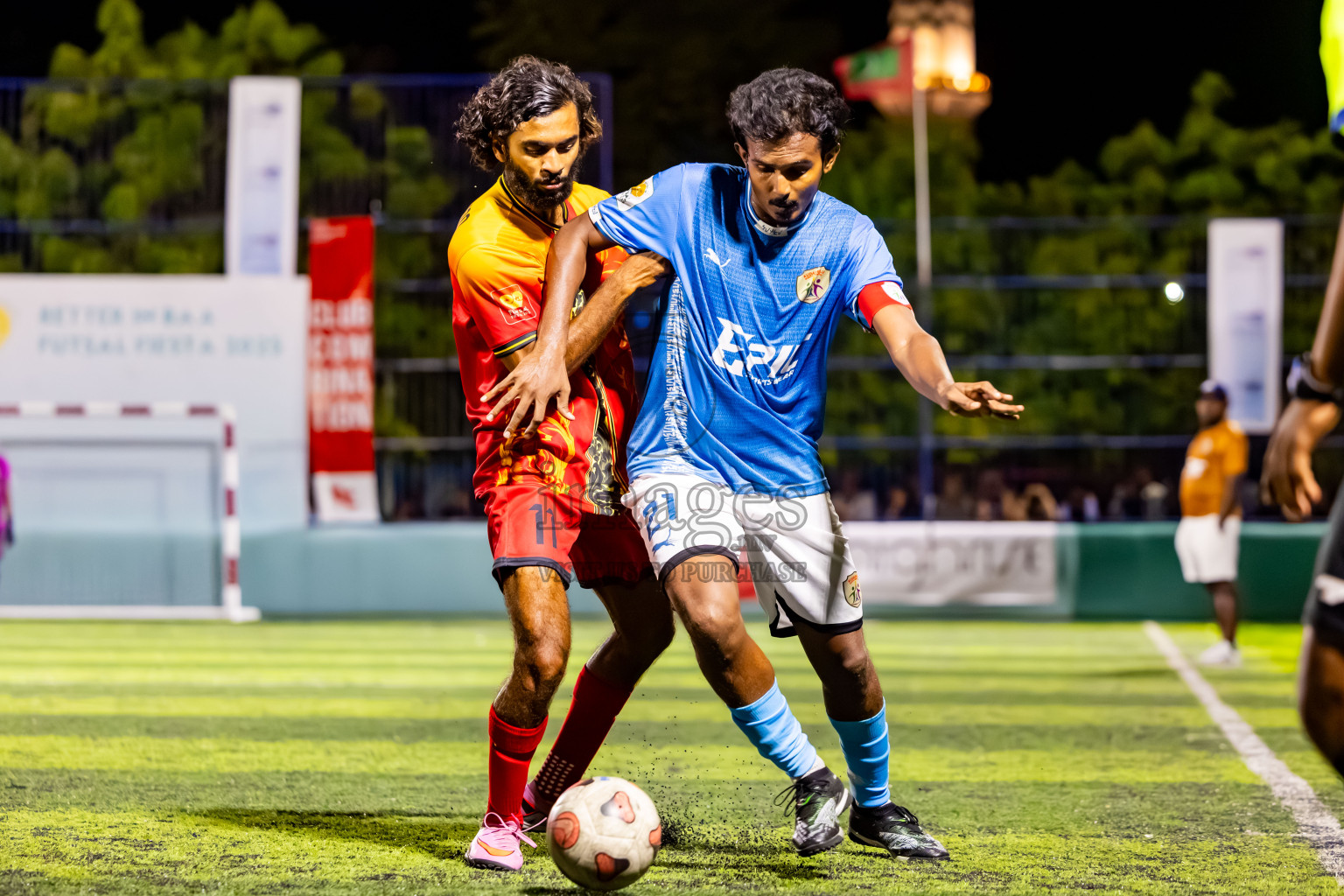 Kudarikilu vs Thulhaadhoo in Day 6 of Better in Baa Futsal Fiesta 2025 Men's division held in B. Eydhafushi, Maldives on Monday, 10th November 2025. Photos: Nausham Waheed / images.mv