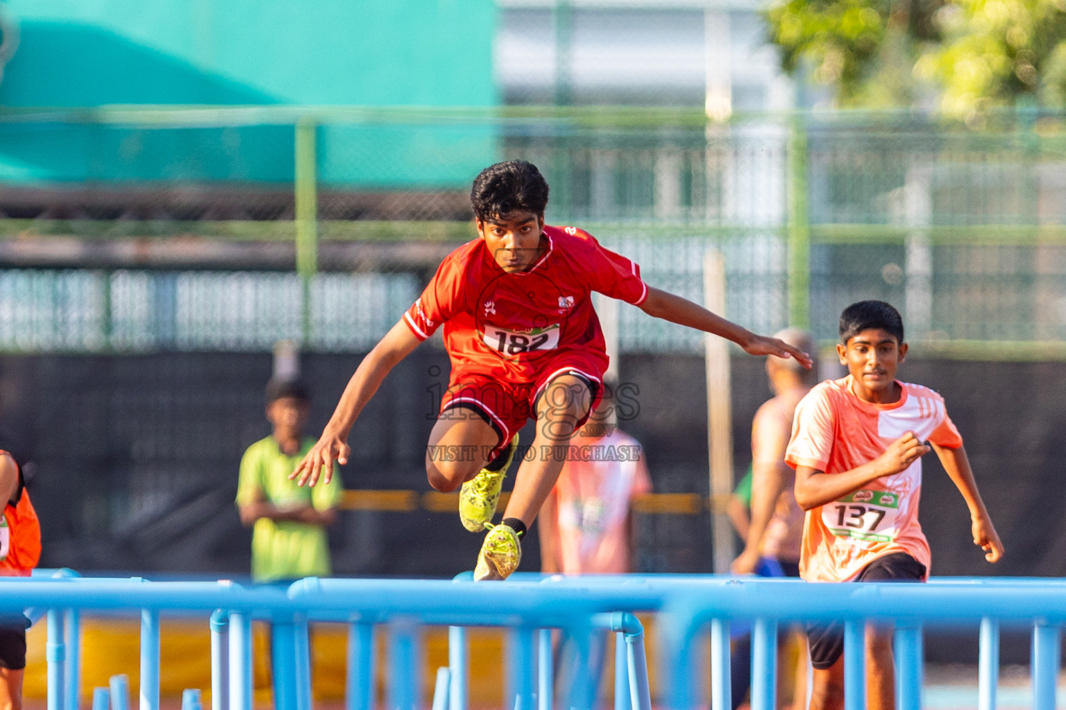 Day 1 of MILO Athletics Association Championship was held on Tuesday, 5th May 2024 in Male', Maldives. Photos: Nausham Waheed