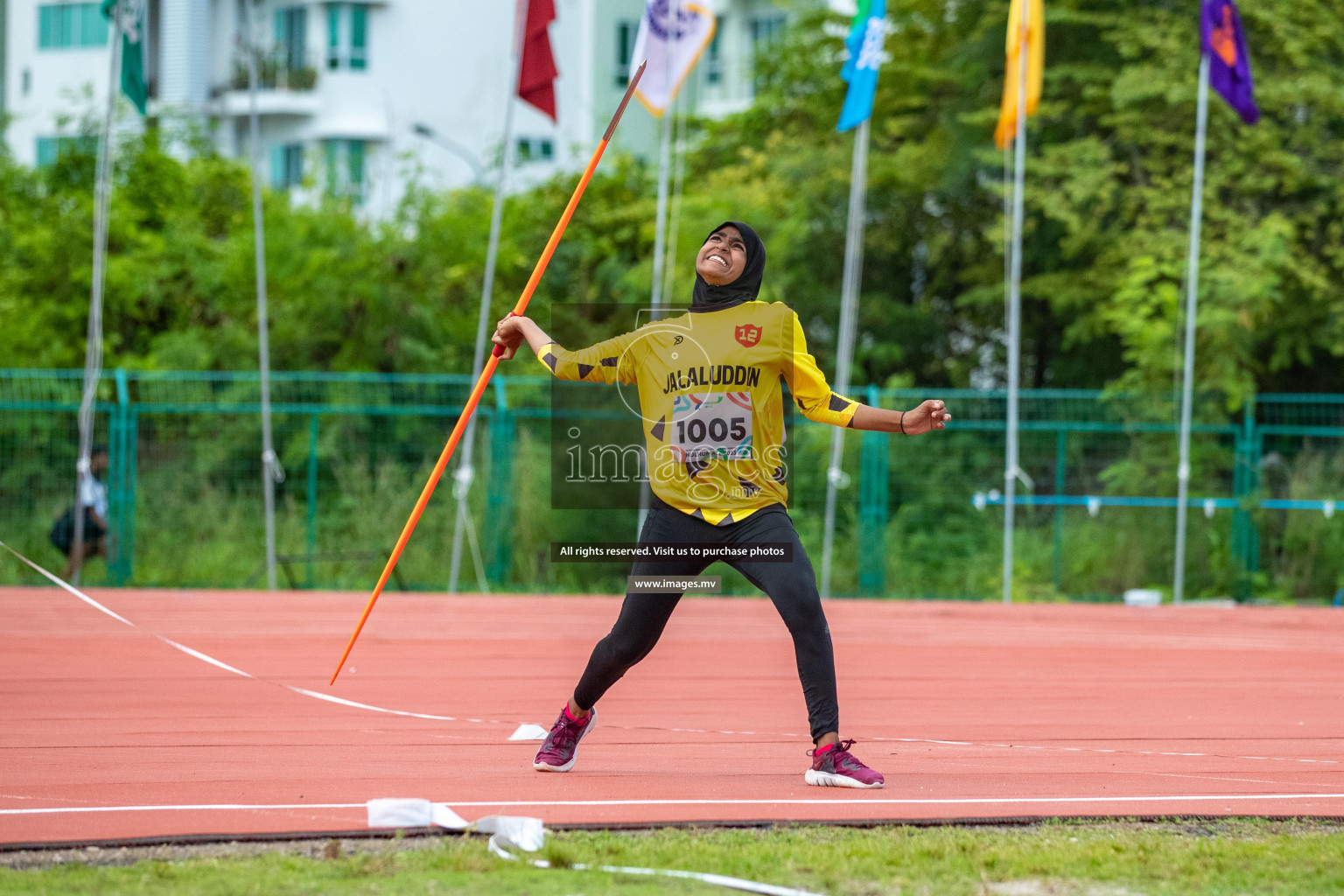 Day three of Inter School Athletics Championship 2023 was held at Hulhumale' Running Track at Hulhumale', Maldives on Tuesday, 16th May 2023. Photos: Nausham Waheed / images.mv