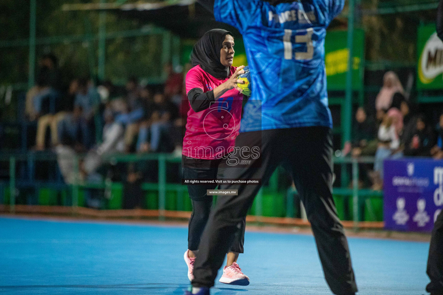 Day 8 of 6th MILO Handball Maldives Championship 2023, held in Handball ground, Male', Maldives on 27th May 2023 Photos: Nausham Waheed/ Images.mv