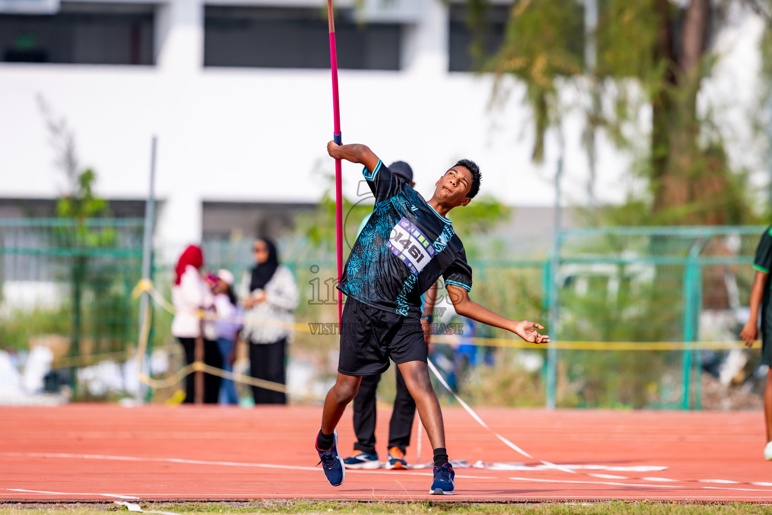 Day 5 of MWSC Interschool Athletics Championships 2024 held in Hulhumale Running Track, Hulhumale, Maldives on Wednesday, 13th November 2024. Photos by: Nausham Waheed / Images.mv