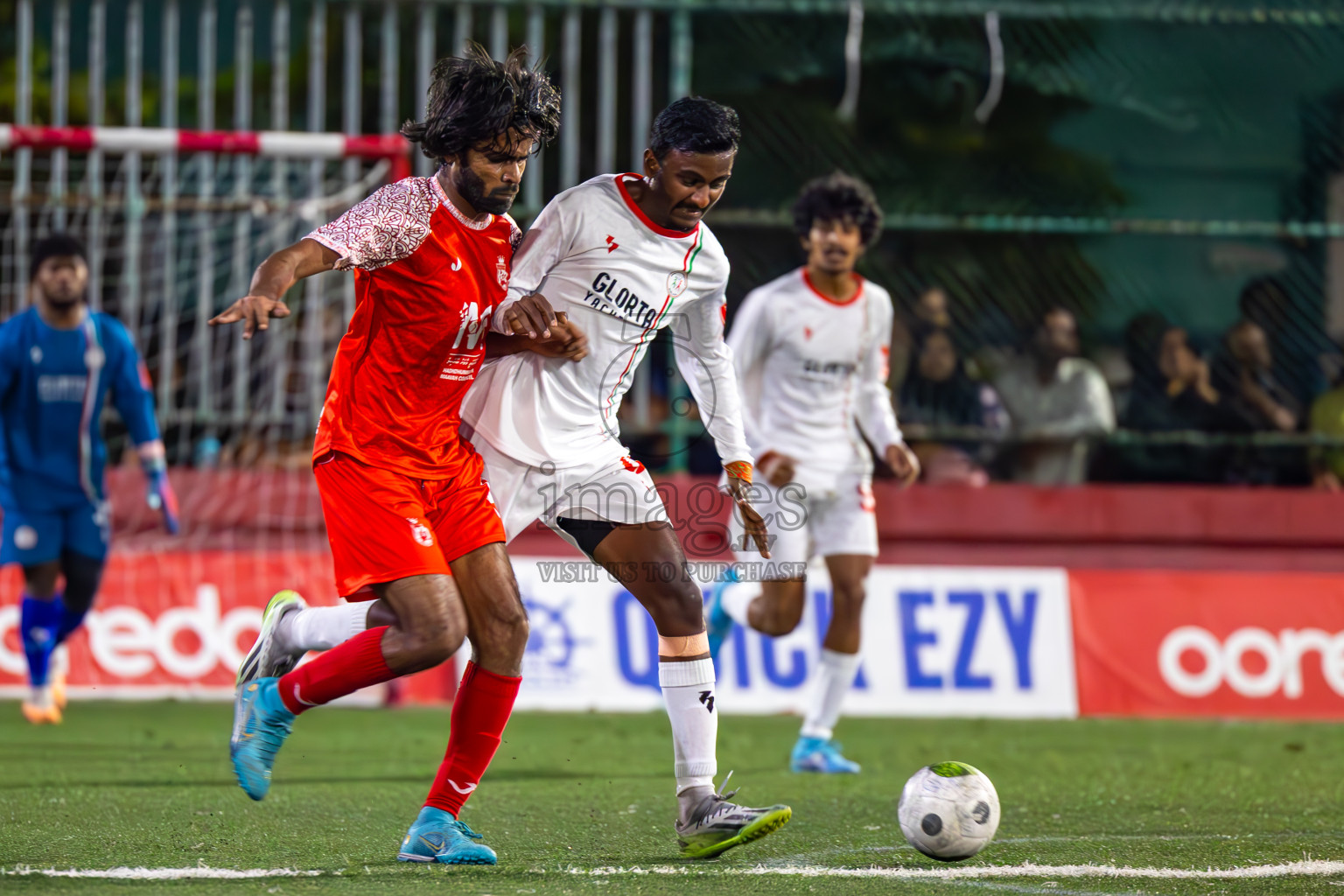 L Isdhoo vs L Maavah in Day 24 of Golden Futsal Challenge 2024 was held on Wednesday , 7th February 2024 in Hulhumale', Maldives
Photos: Ismail Thoriq / images.mv