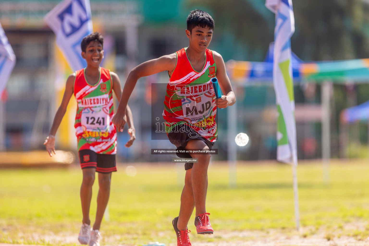 Final Day of Inter School Athletics Championship 2023 was held in Hulhumale' Running Track at Hulhumale', Maldives on Friday, 19th May 2023. Photos: Ismail Thoriq / images.mv