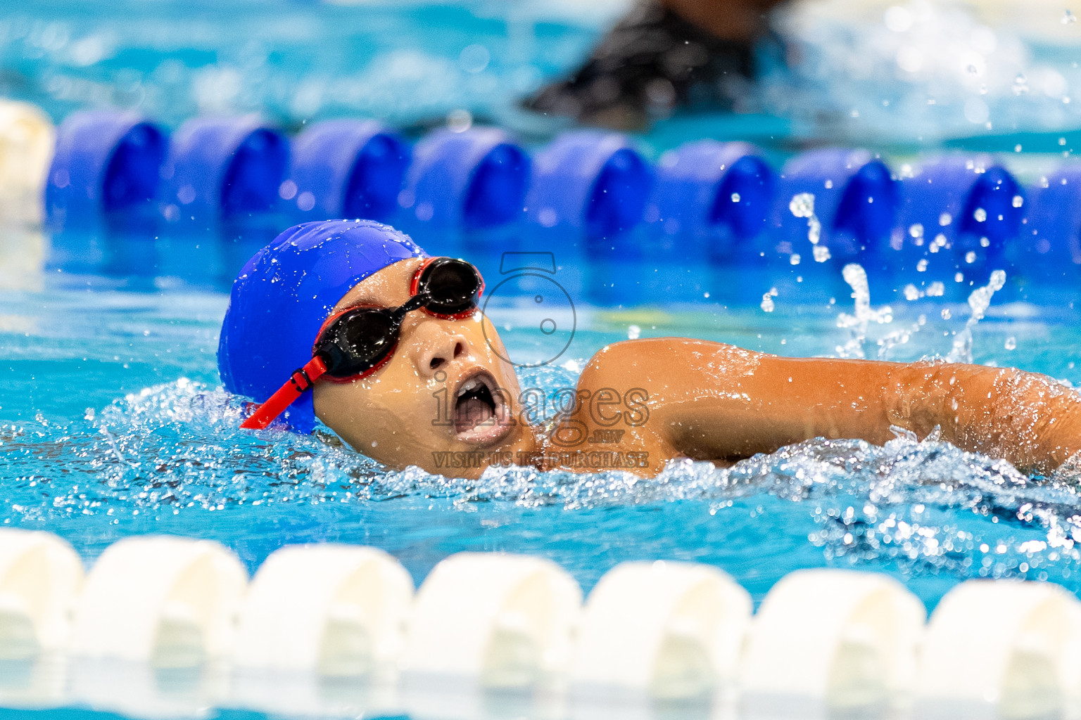 Day 2 of BML 6th National Kids Swimming Kids Festival 2025 held in Hulhumale', Maldives on Tuesday, 4th November 2024. Photos: Mohamed Mahfooz Moosa / images.mv