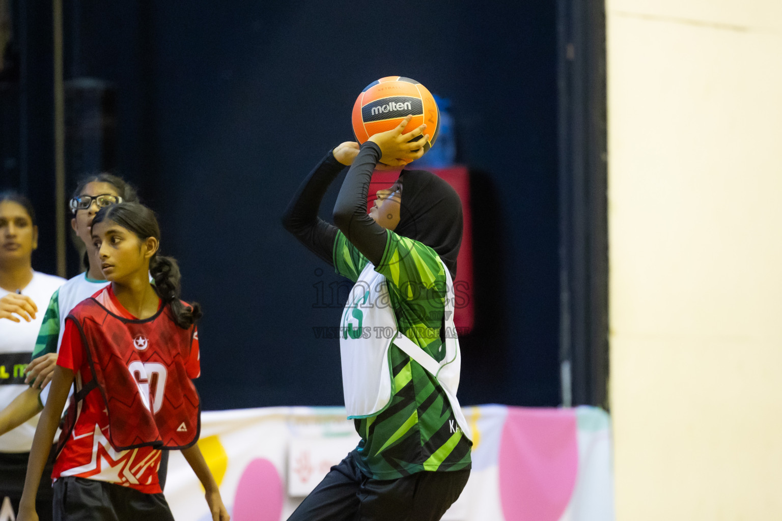 Day 14 of 25th Inter-School Netball Tournament was held in Social Center at Male', Maldives on Sunday, 25th August 2024. Photos: Hasni / images.mv