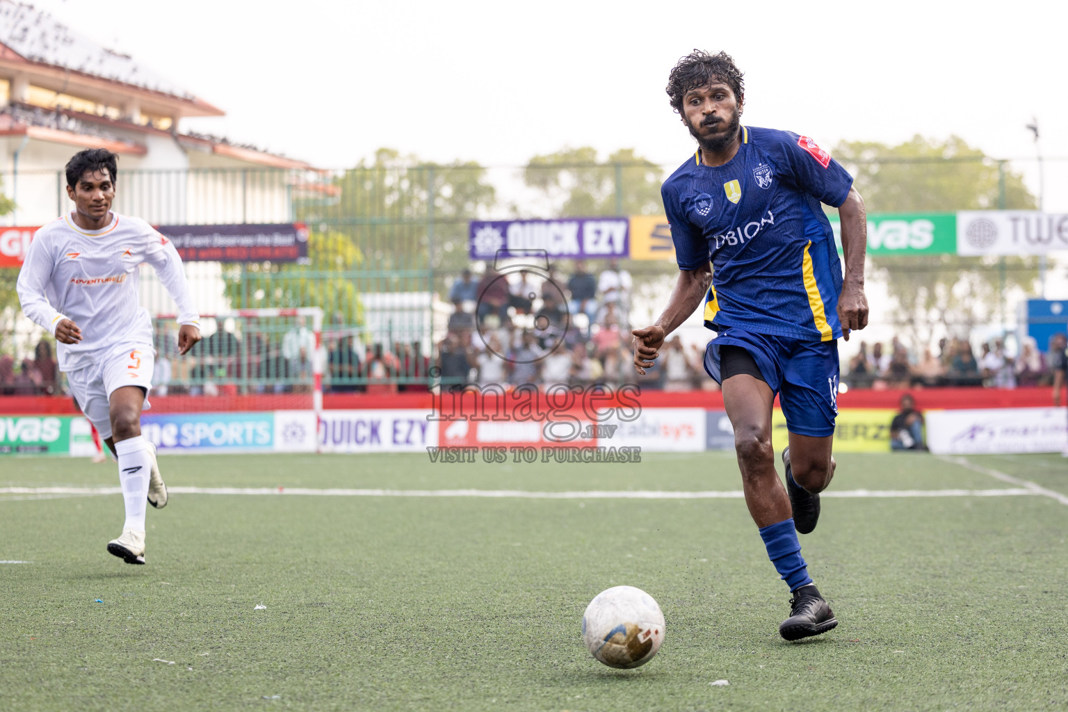 B Eydhafushi vs B Thulhaadhoo in Day 13 of Golden Futsal Challenge 2025 was held on Friday, 17th January 2025, in Hulhumale', Maldives 
Photos: Hassan Simah / images.mv