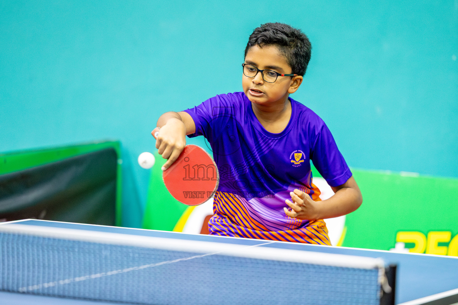 Day 2 of Interschool Table Tennis Tournament 2025 held at Male' TT Hall, Male', Maldives on Thursday, 15th May 2025. Photos By: Ismail Thoriq / images.mv