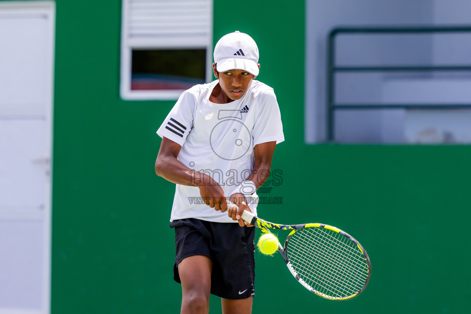 Day 2 of ATF Maldives Junior Open Tennis was held in Male' Tennis Court, Male', Maldives on Tuesday, 10th December 2024. Photos: Nausham Waheed / images.mv