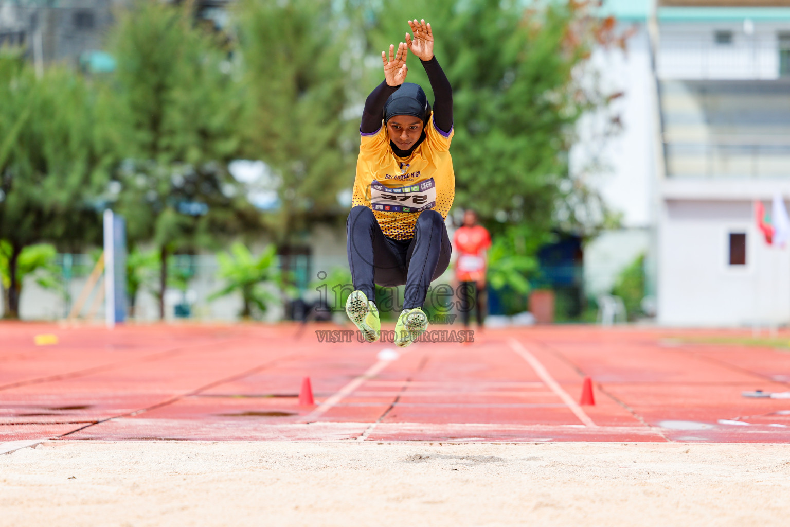 Day 1 of MWSC Interschool Athletics Championships 2024 held in Hulhumale Running Track, Hulhumale, Maldives on Saturday, 9th November 2024. 
Photos by: Ismail Thoriq, Hassan Simah / Images.mv