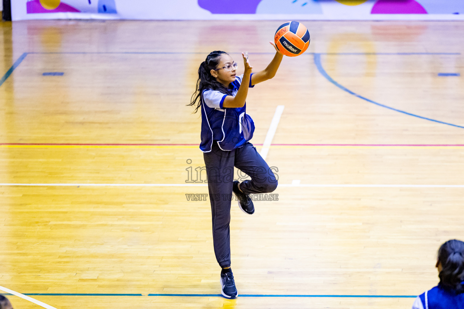 Day 2 of 25th Inter-School Netball Tournament was held in Social Center at Male', Maldives on Saturday, 10th August 2024. Photos: Nausham Waheed / images.mv