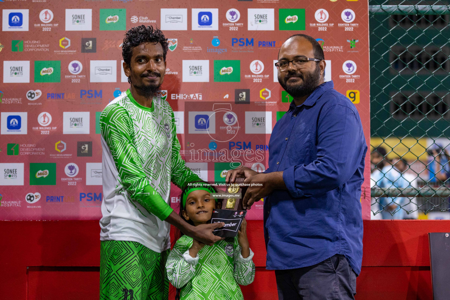 Trade Club vs Team DJA in Club Maldives Cup 2022 was held in Hulhumale', Maldives on Friday, 14th October 2022. Photos: Ismail Thoriq/ images.mv