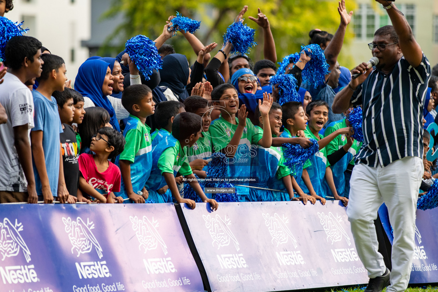 Day 4 of Milo Kids Football Fiesta 2022 was held in Male', Maldives on 22nd October 2022. Photos:Hassan Simah / images.mv