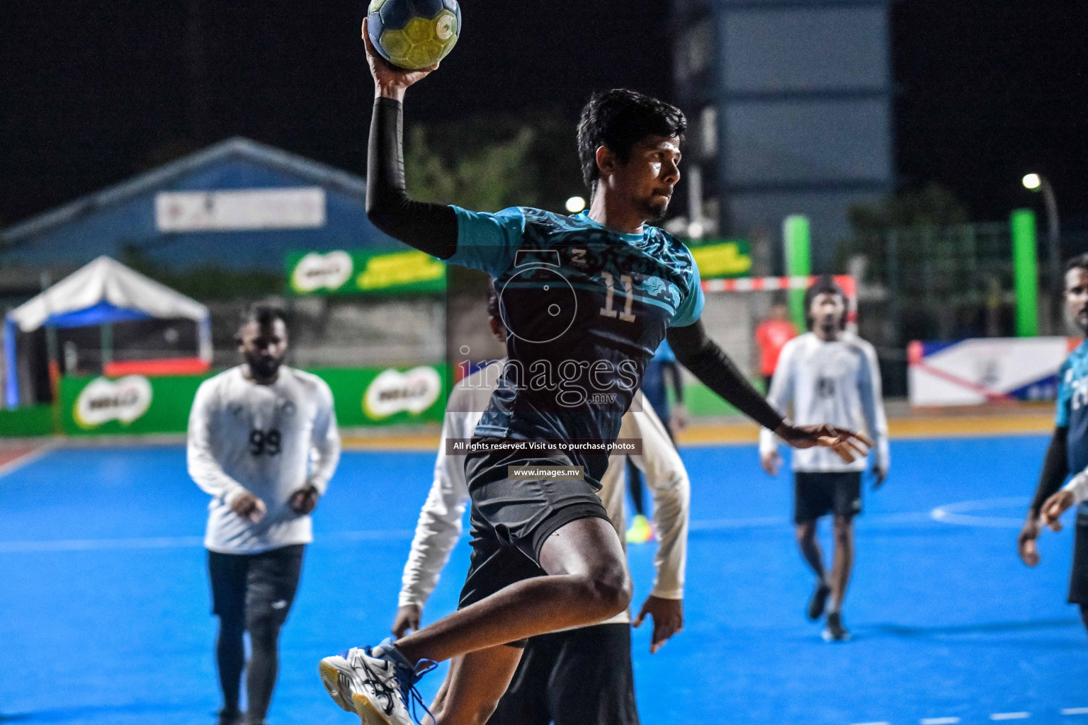 Day 10 of Milo 6th Inter Office Handball Tournament 2022 - Photos by Nausham Waheed