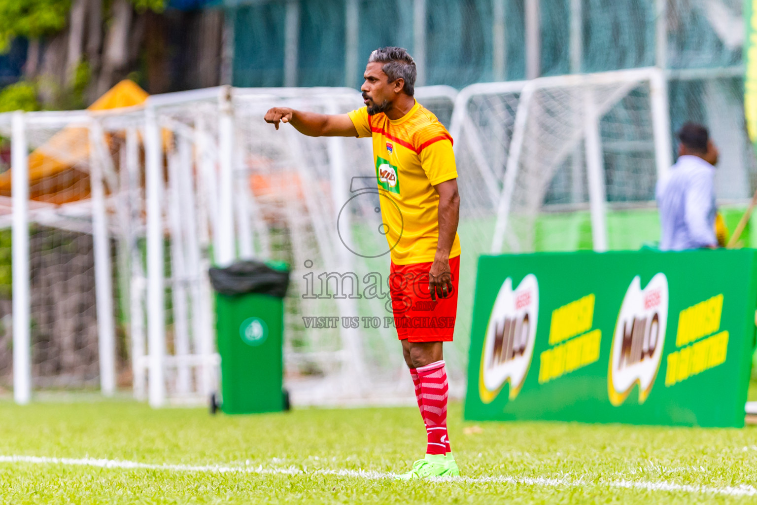 Day 2 of MILO Soccer 7 v 7 Championship 2024 was held at Henveiru Stadium in Male', Maldives on Friday, 24th April 2024. Photos: Nausham Waheed / images.mv