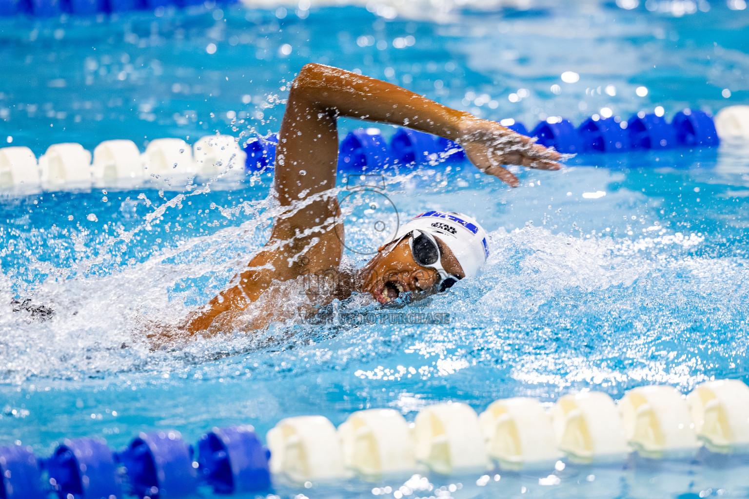 Day 5 of BML 21st Interschool Swimming Competition 2025 was held in Hulhumale' Swimming Pool, Hulhumale', Maldives on Wednesday, 15th October 2025. 
Photos: Hassan Simah / images.mv