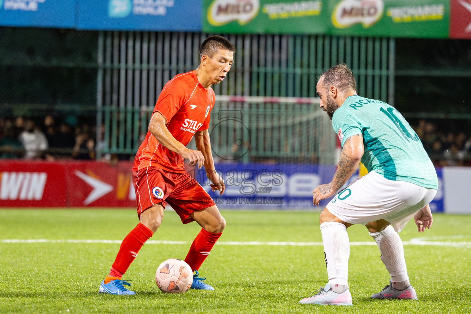 Club HDC vs STELCO RC in Day 2 of Club Maldives Cup 2025 was held in Rehendi Futsal Ground, Hulhumale', Maldives on Monday, 29th September 2025. Photos: Ismail Thoriq / images.mv