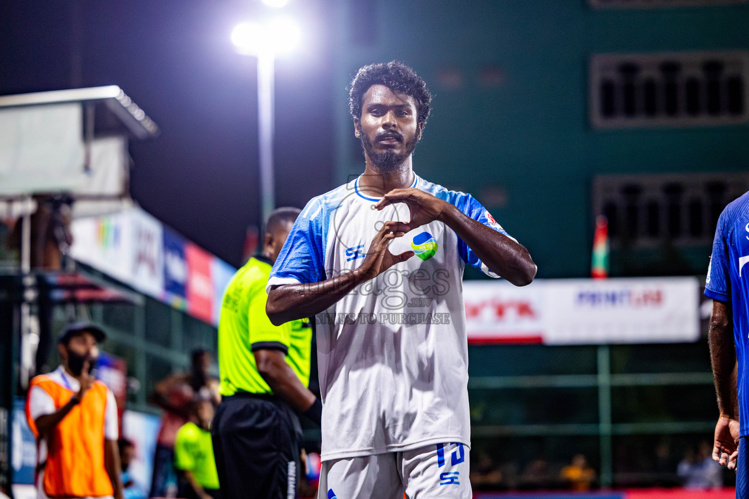 CLUB FEN vs TEAM ALLIED in Club Maldives Cup 2024 held in Rehendi Futsal Ground, Hulhumale', Maldives on Tuesday, 1st October 2024. Photos: Nausham Waheed / images.mv