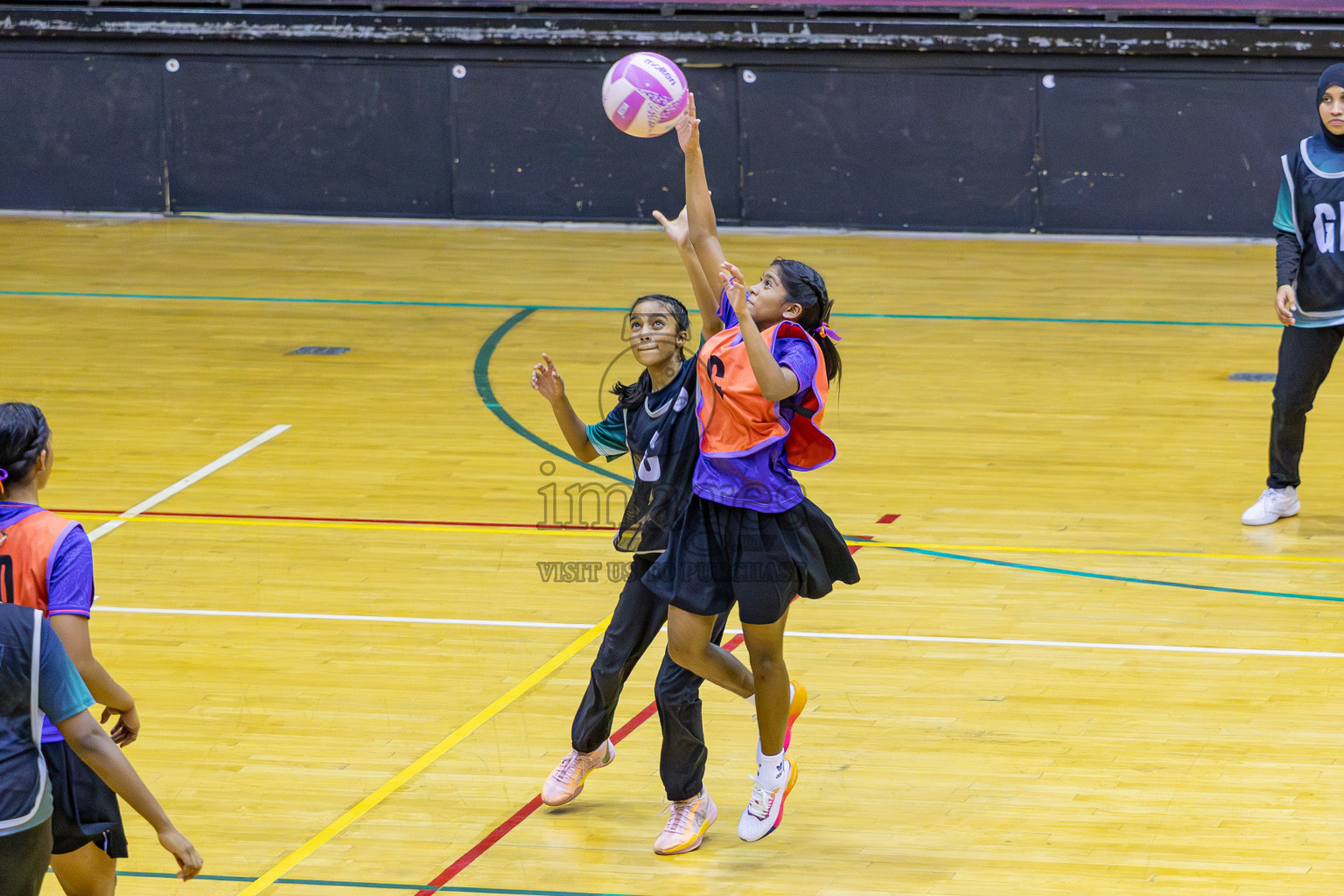 Day 15 of 26th Inter-School Netball Tournament 2025 was held in Social Center Indoor Hall on Thursday, 6th November 2025. Photos: Areef Adam / images.mv