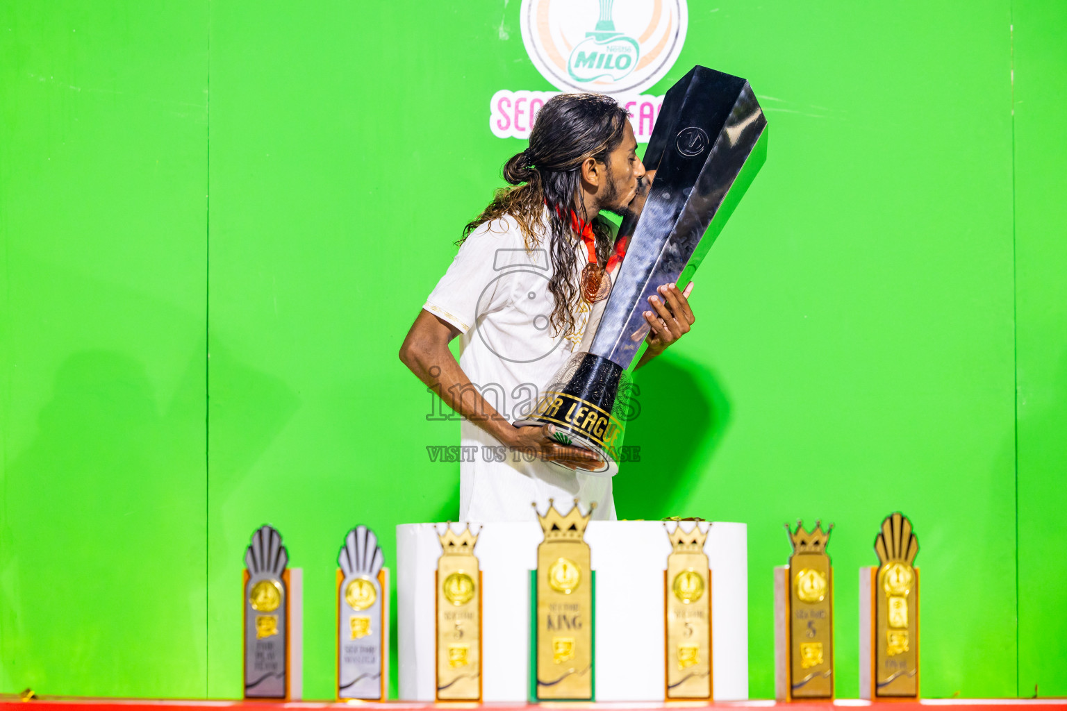 Arena vs Hawks in the Final of Milo Sector League 2025 was held in Rehendhi Futsal Ground, Hulhumale', Maldives on Tuesday, 18th November 2025. Photos: Nausham Waheed  / images.mv