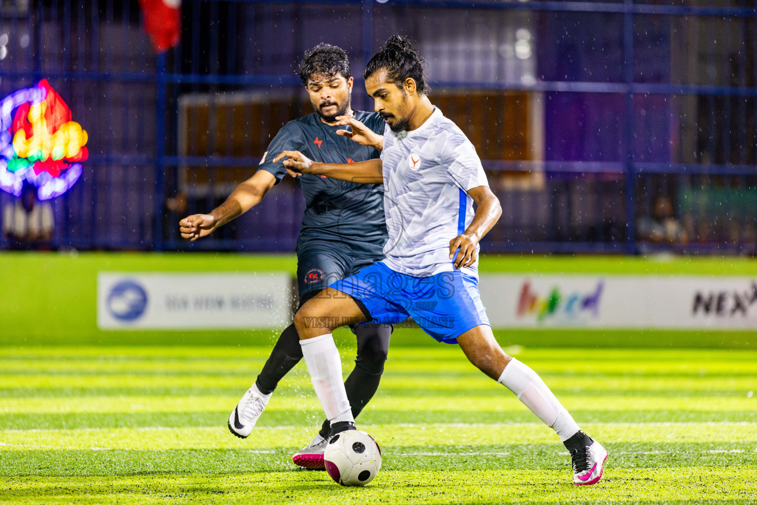 BK Sports Club vs Keawan FC in Day 6 of Eydhafushi Futsal Cup 2024 was held on Saturday, 13th April 2024, in B Eydhafushi, Maldives Photos: Nausham Waheed / images.mv