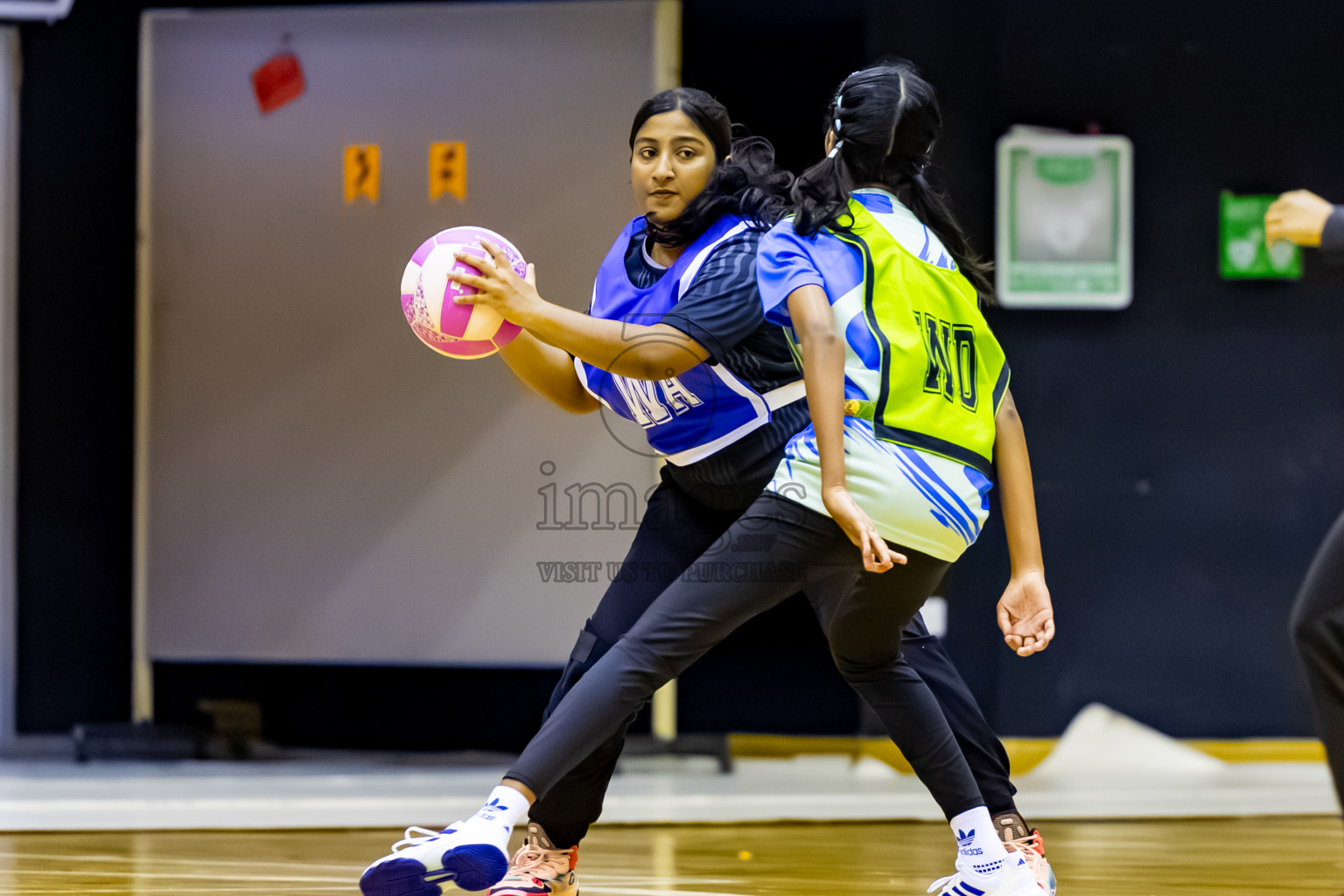 United Unity SV vs SC Shinning Star in Day 2 of 24th Milo Netball Association Championship held in Social Center at Male', Maldives on Tuesday, 2nd September 2025. Photos: Nausham Waheed / images.mv
