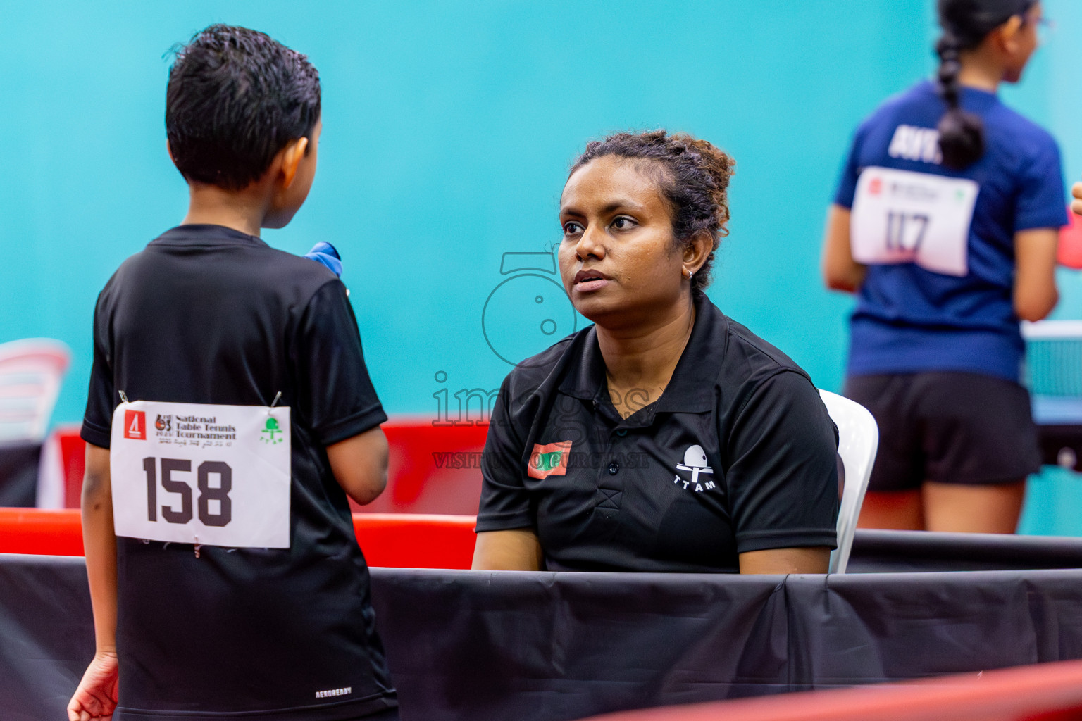 Day 3 of BML 63rd National Table Tennis Tournament 2025 was held on Wednesday, 27th August 2025 in Male' TT Hall, Male', Maldives. Photos: Nausham Waheed / images.mv