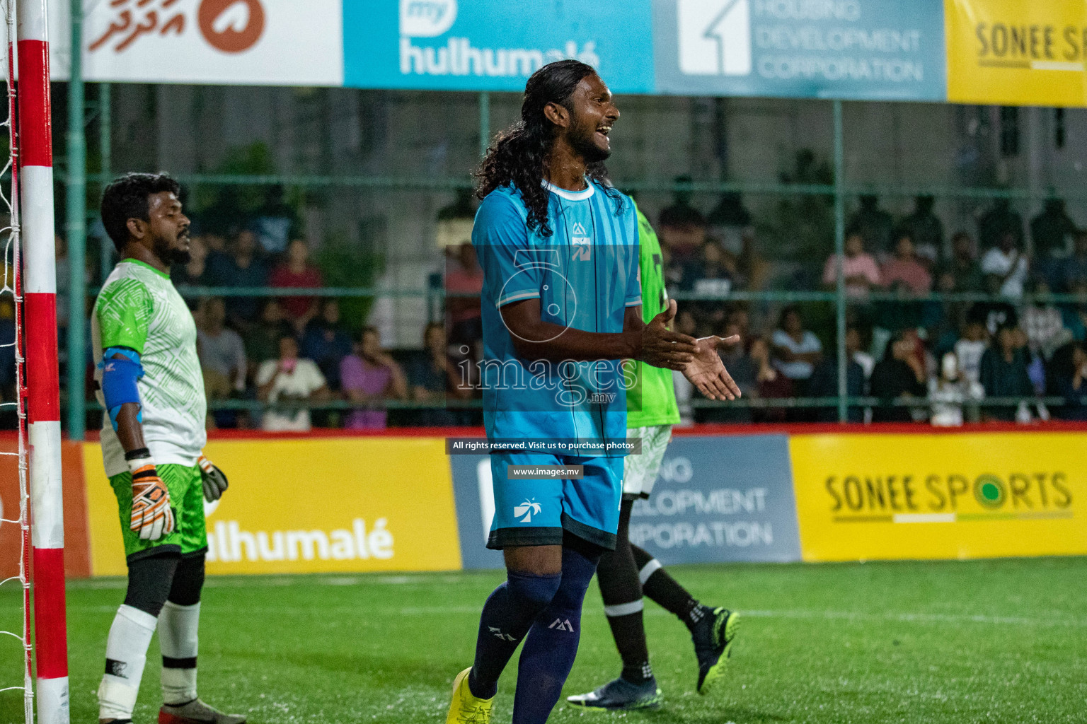 MACL vs Team DJA in Club Maldives Cup 2022 was held in Hulhumale', Maldives on Tuesday, 18th October 2022. Photos: Hassan Simah/ images.mv