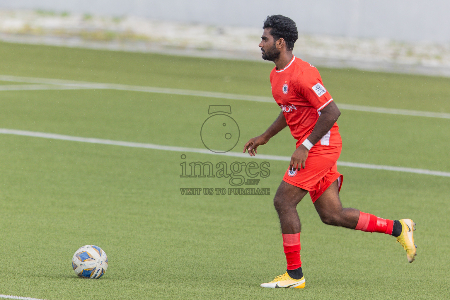 Semi Finals Match 01 Irumathi FC VS CC Sports Club in Day 7 of Eydhafushi Cup 2025 held in Eydhafushi Football Stadium at B. Eydhafushi, Maldives on Friday, 12th September 2025. Photos: Arif Rasheed / images.mv