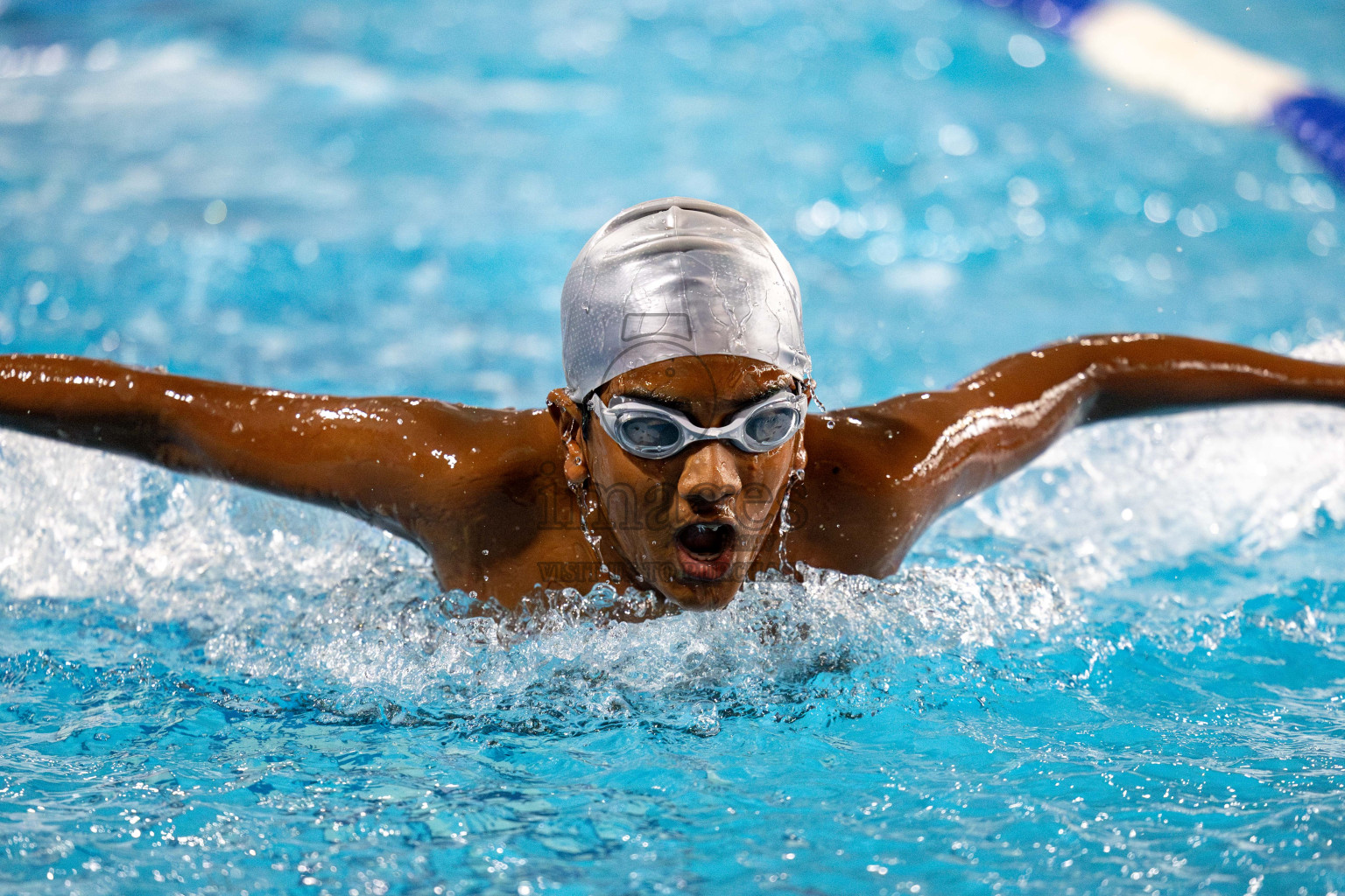 20th Inter-school Swimming Competition 2024 held in Hulhumale', Maldives on Monday, 14th October 2024. 
Photos: Hassan Simah / images.mv