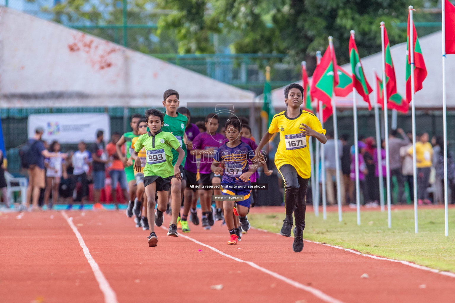 Day 1 of Inter-School Athletics Championship held in Male', Maldives on 22nd May 2022. Photos by: Nausham Waheed / images.mv