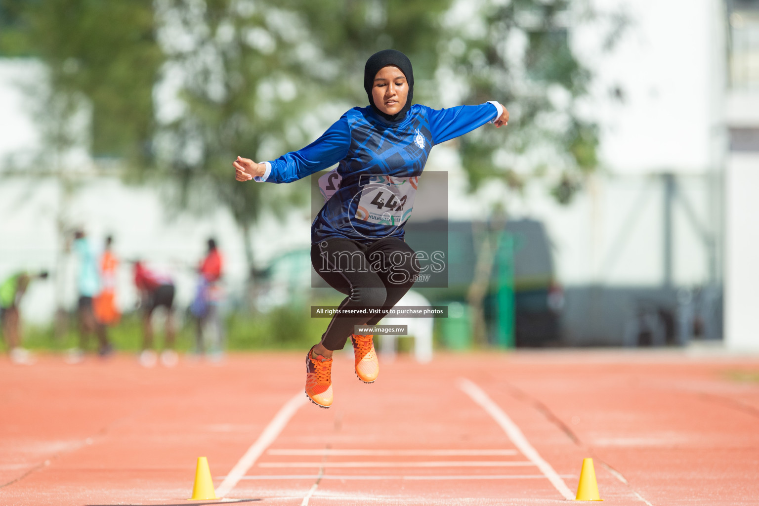 Day four of Inter School Athletics Championship 2023 was held at Hulhumale' Running Track at Hulhumale', Maldives on Wednesday, 17th May 2023. Photos: Nausham Waheed/ images.mv