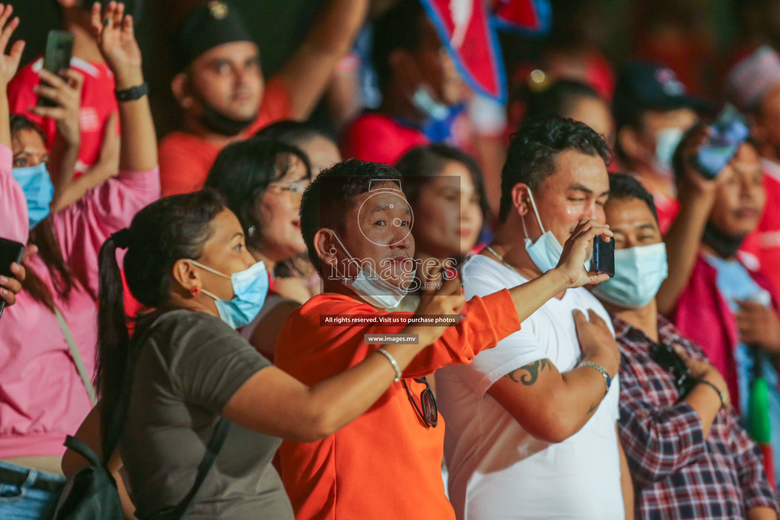 Maldives vs Nepal in SAFF Championship 2021 held on 1st October 2021 in Galolhu National Stadium, Male', Maldives