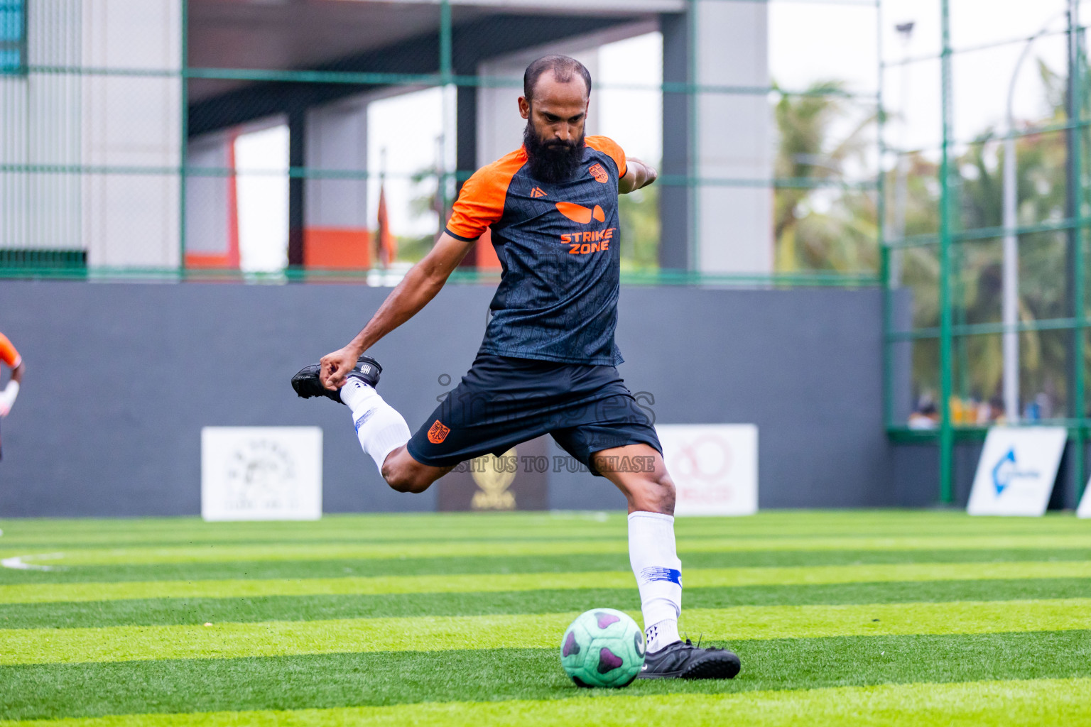 BG New Generation vs FC Calms in Day 14 of BG Futsal Challenge 2024 was held on Sunday, 25th March 2024, in Male', Maldives Photos: Nausham Waheed / images.mv